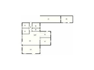 Ferienhaus Sønderballe Grundriss 58