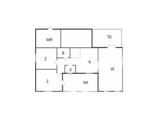 Vakantiehuis Laholm Grondplan 31