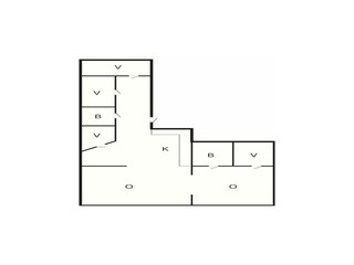 Ferienhaus Blåvand Grundriss 54