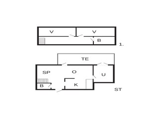 Vakantiehuis Kivik Grondplan 29