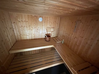 Sauna  für ca. 3-5 Personen