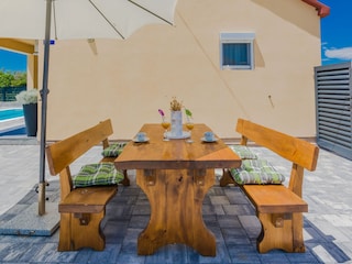 Ferienwohnung Privlaka Außenaufnahme 9