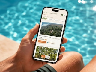We provide a digital guidebook for every guests.