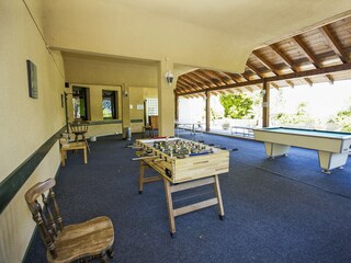 Billard, Tischtennis und Tischfussball