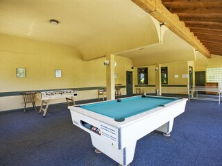 Billard, Tischtennis und Tischfussball