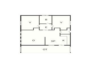 Vakantiepark Gilleleje Grondplan 41