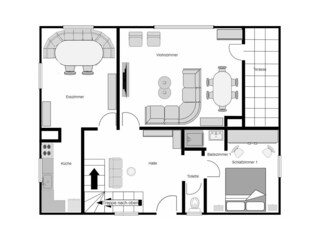 Vakantiehuis Stuhlfelden Grondplan 35