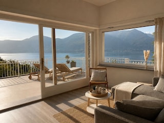 Wohnzimmer mit Ausblick