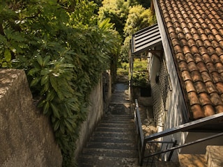 Treppe zum Appartment