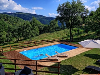 Ferienhaus Pratovecchio Außenaufnahme 3