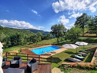 Ferienhaus Pratovecchio Außenaufnahme 9