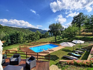 Maison de vacances Pratovecchio Enregistrement extérieur 10