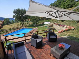 Ferienhaus Pratovecchio Außenaufnahme 11