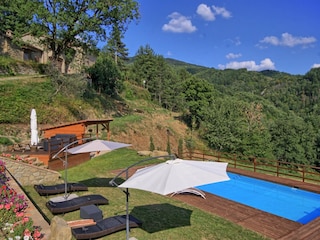 Ferienhaus Pratovecchio Außenaufnahme 13