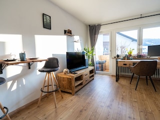 Wohn- und Schlafzimmer