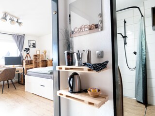 Einblick in die Wohnung