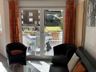 Vakantieappartement Saas-Grund Woonkamer 10