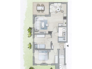 Ferienwohnung Zingst Grundriss 24