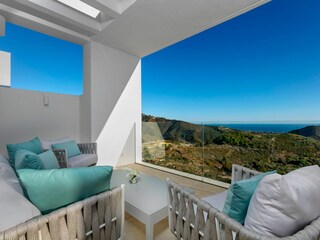Terrace lounge area