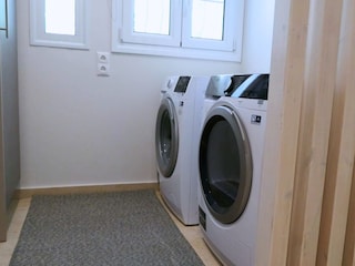 The housekeeping area