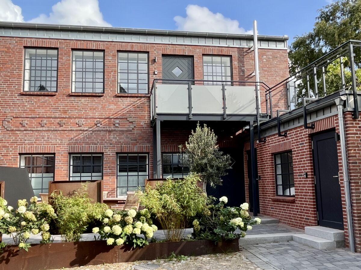 Loft on first floor with roof terrace