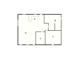 Maison de vacances Rødvig Plan d'étage 23