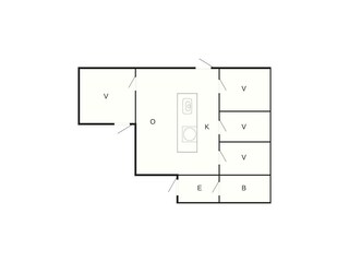 Vakantiehuis Klädesholmen Grondplan 32