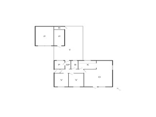 Vakantiehuis Stauning Grondplan 4