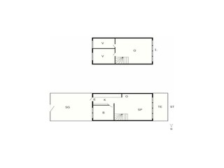 Ferienhaus Ebeltoft Grundriss 2