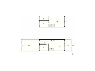 Vakantiehuis Ebeltoft Grondplan 41