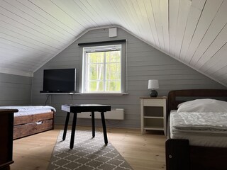 Hems mit zwei Einzelbetten