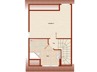 Appartamento per vacanze Borkum Pianta del piano 16