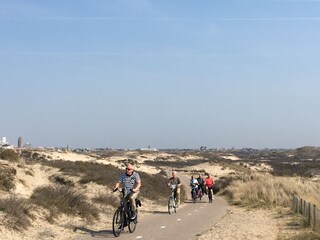 Cycling in the Zandvoort dunes