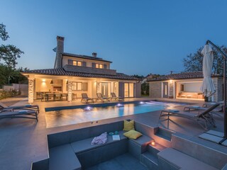 Villa Sveta Nedelja Grabación al aire libre 13