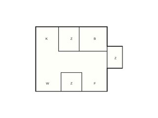 Casa de vacaciones Løkken Plano de planta 41