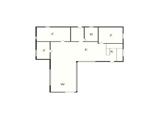 Casa de vacaciones Uslev Plano de planta 3
