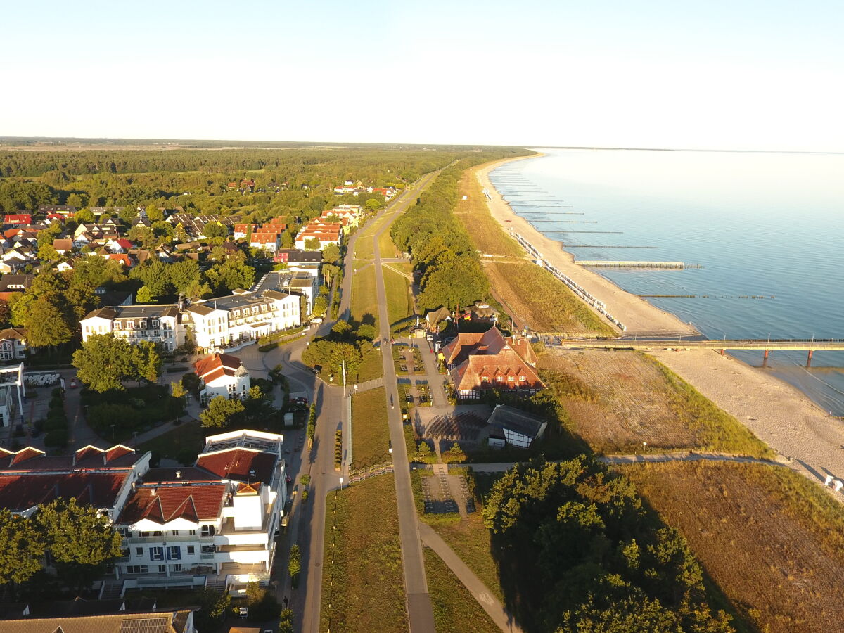 Aparthotel von oben