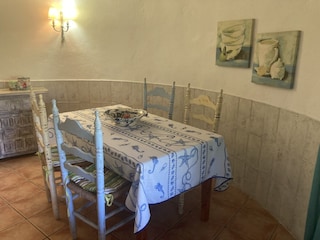 Essplatz in der Küche