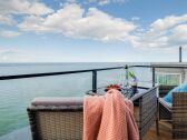 Blue Sky - Balkon mit Blick auf die Ostsee und Schleimünde