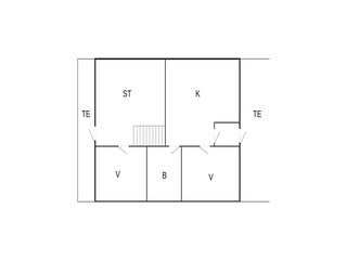 Holiday house Allinge Floor Plan 2