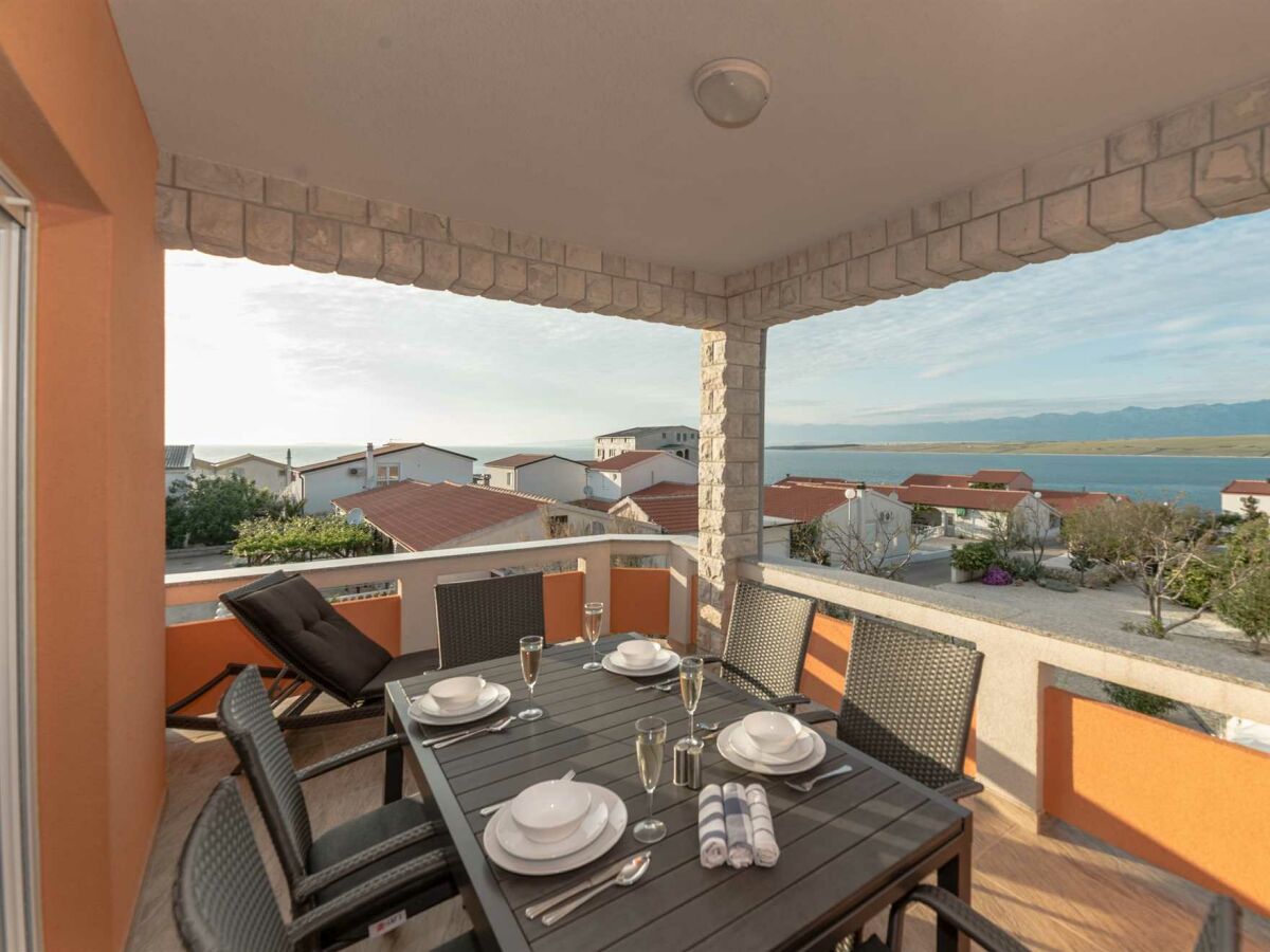 Balcony with a sea view