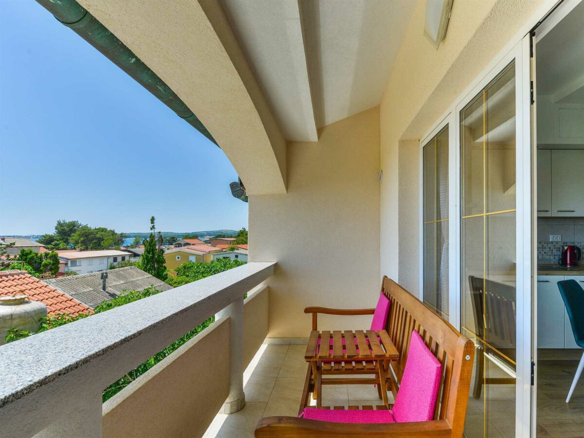 Roofed and furnished balcony