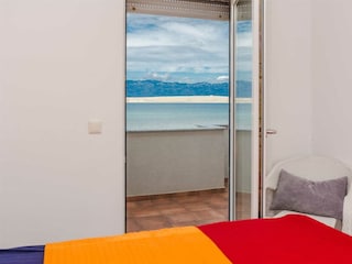 Schlafzimmer mit Meerblick
