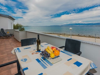 Balkon mit Meerblick