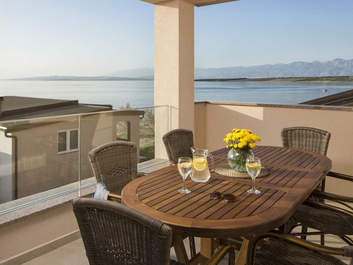 Balcony with a sea view