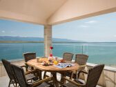 Balcony with a sea view