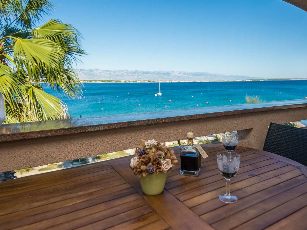 Balcony with a sea view