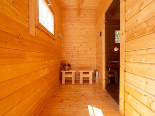 Vorraum Sauna