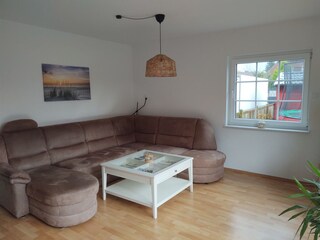 Couchlandschaft im Wohnzimmer