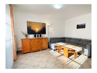 große Sitzecke (Couch zum Ausziehen)